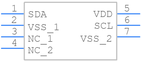SHT20-TR-1.5KS - Sensirion - PCB symbol