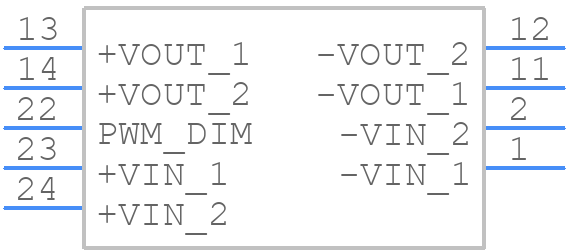 NLDD-1050H - Mean Well - PCB symbol