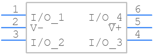 SP724 LEAD-FREE/GREEN - LITTELFUSE - PCB symbol