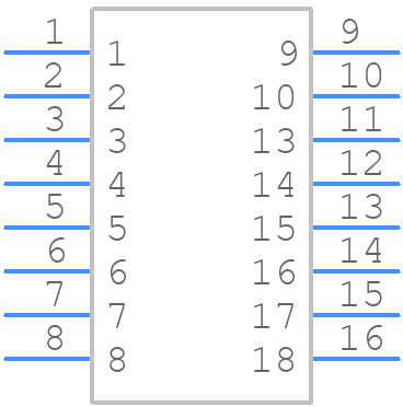 HR911130C - Hanrun Electronics - PCB symbol