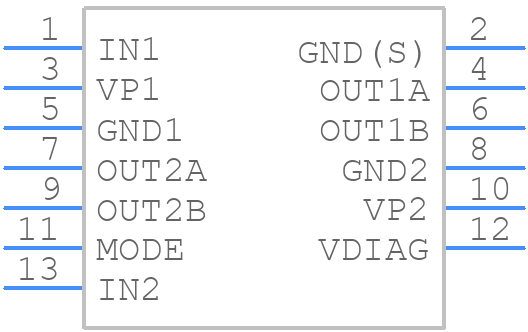 TDA8560Q - NXP - PCB symbol
