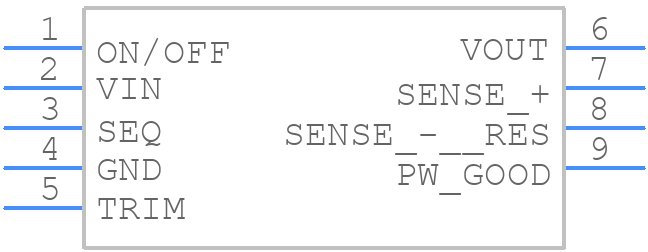 iBH12020A007V-007-R - TDK Lambda - PCB symbol