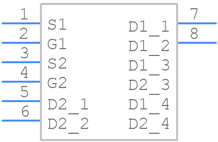 SI7288DP-T1-GE3 - Vishay - PCB symbol