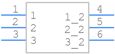 100AWDP1T2B4M2QE - E-Switch - PCB symbol