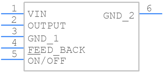 LM2596S-12X - Texas Instruments - PCB symbol