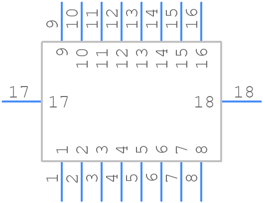 1053122216 - Molex - PCB symbol