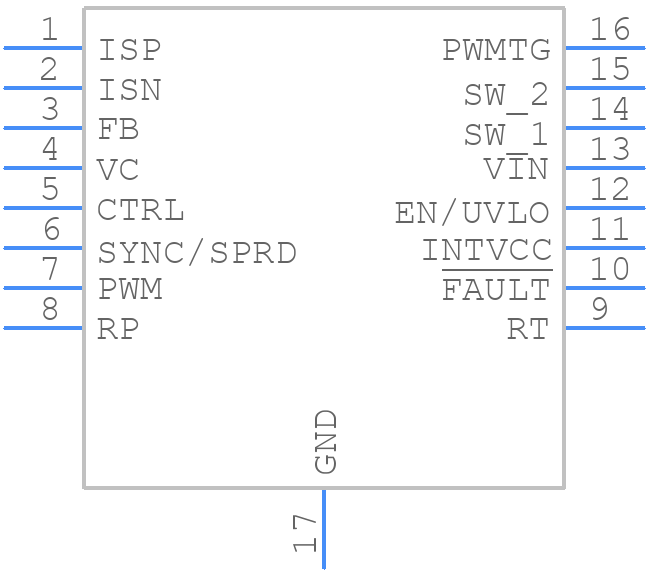 LT3950EMSE#TRPBF - Analog Devices - PCB symbol