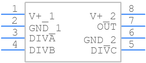 LTC6930HMS8-8.00#TRPBF - Analog Devices - PCB symbol