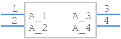 VBUS05M2-HT5-G3-08 - Vishay - PCB symbol