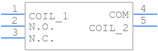 953-1C-5DG-1 - HSINDA - PCB symbol