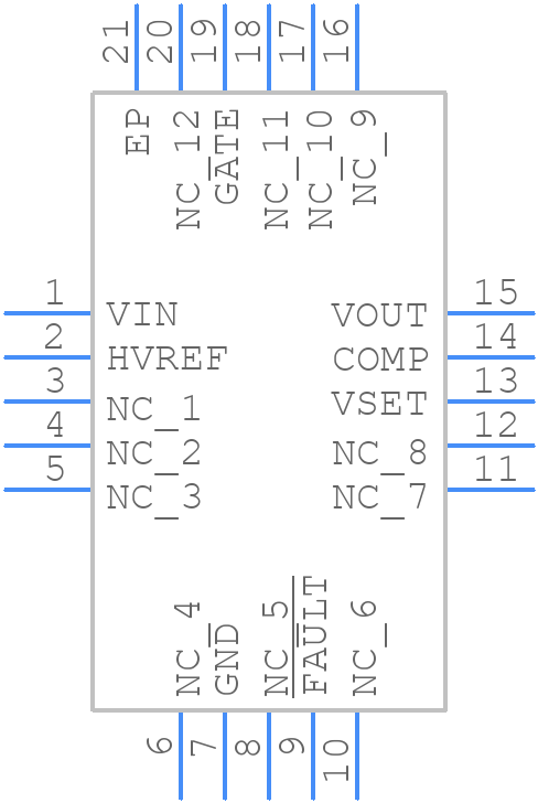 ISL6144IRZA - Renesas Electronics - PCB symbol