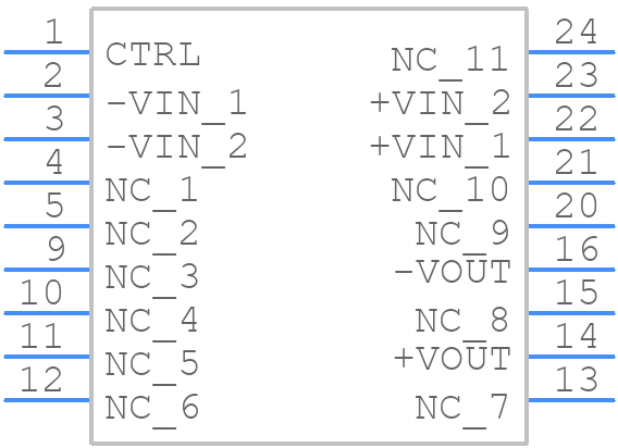 REC8-053.3SRW/H2/A/M/SMD-R - RECOM Power - PCB symbol