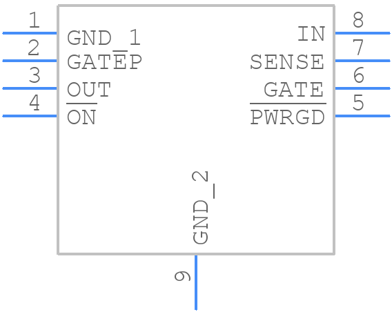 LTC4361IDC-2#TRMPBF - Analog Devices - PCB symbol