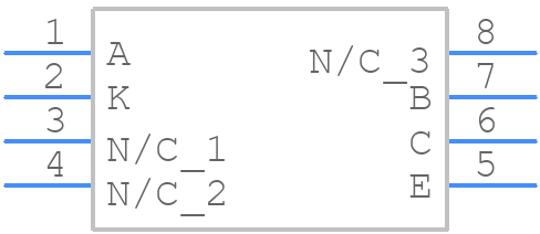 MOC223M - onsemi - PCB symbol