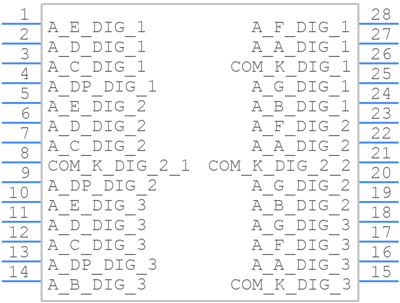BC56-13CGKWA - Kingbright - PCB symbol