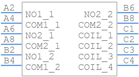 T92S7A12-24 - TE Connectivity - PCB symbol