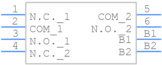 MS23ASW30 - NKK Switches - PCB symbol