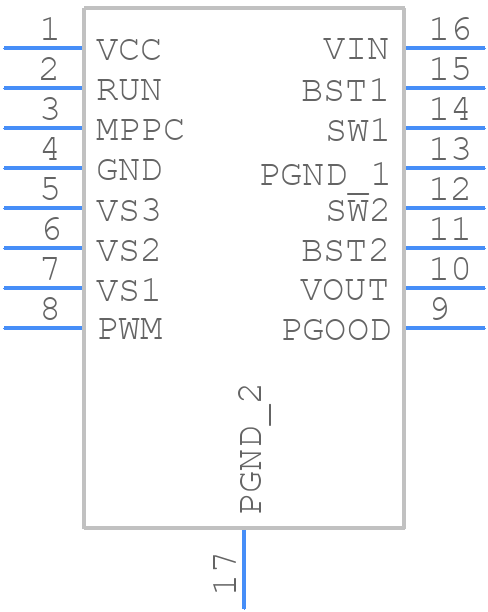 LTC3129EMSE-1#PBF - Analog Devices - PCB symbol