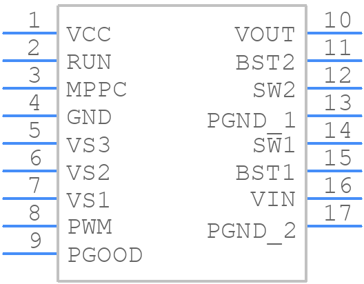 LTC3129EMSE-1#TRPBF - Analog Devices - PCB symbol