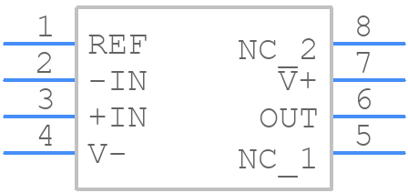 LT1990IS8-10#PBF - Analog Devices - PCB symbol