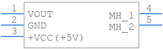 L01Z600S05 - Tamura - PCB symbol