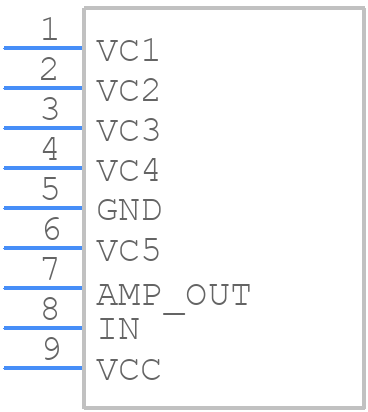 LB1403N - Sanyo - PCB symbol