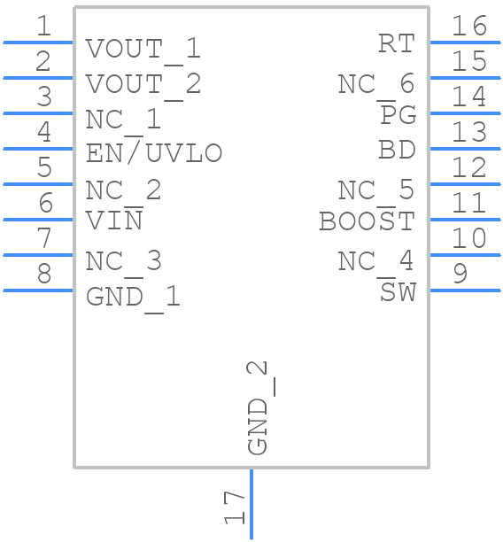 LT3990HMSE-3.3#PBF - Analog Devices - PCB symbol