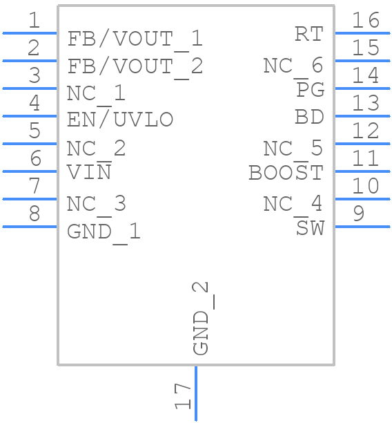 LT3990EMSE-3.3#PBF - Analog Devices - PCB symbol