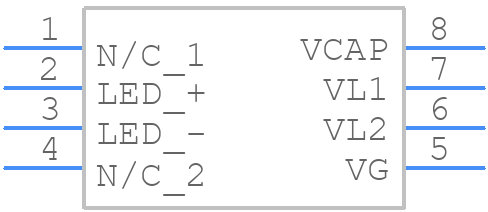 CPC1580PTR - LITTELFUSE - PCB symbol