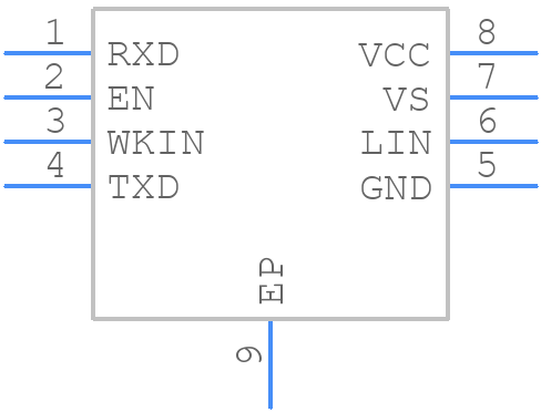 ATA663255-GBQW - Microchip - PCB symbol