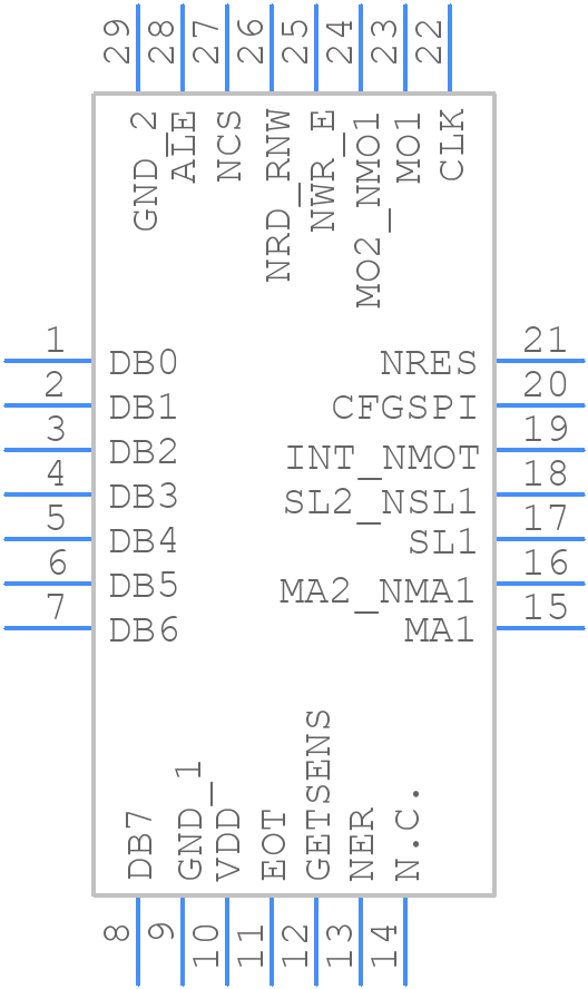 IC-MB4 - ic-haus - PCB symbol