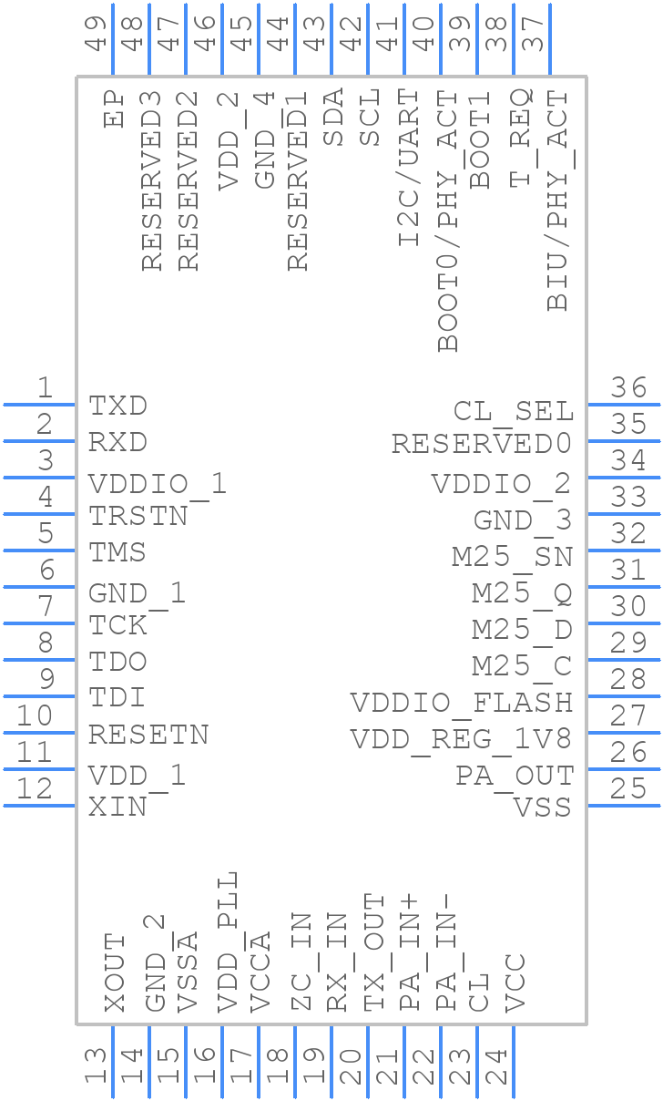 ST75MMTR - STMicroelectronics - PCB symbol