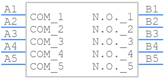 A6S-5104-H - OMRON Electronics - PCB symbol