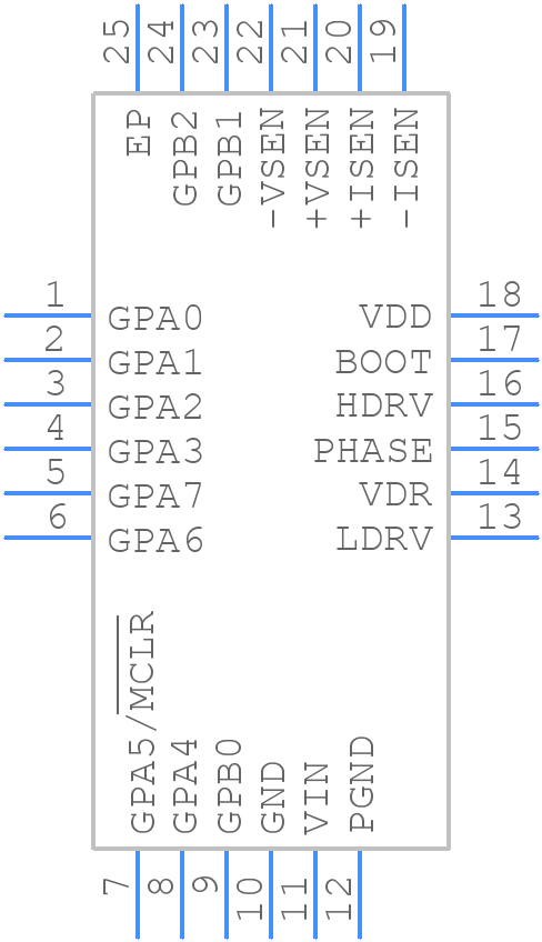 MCP19118T-E/MJVAO - Microchip - PCB symbol