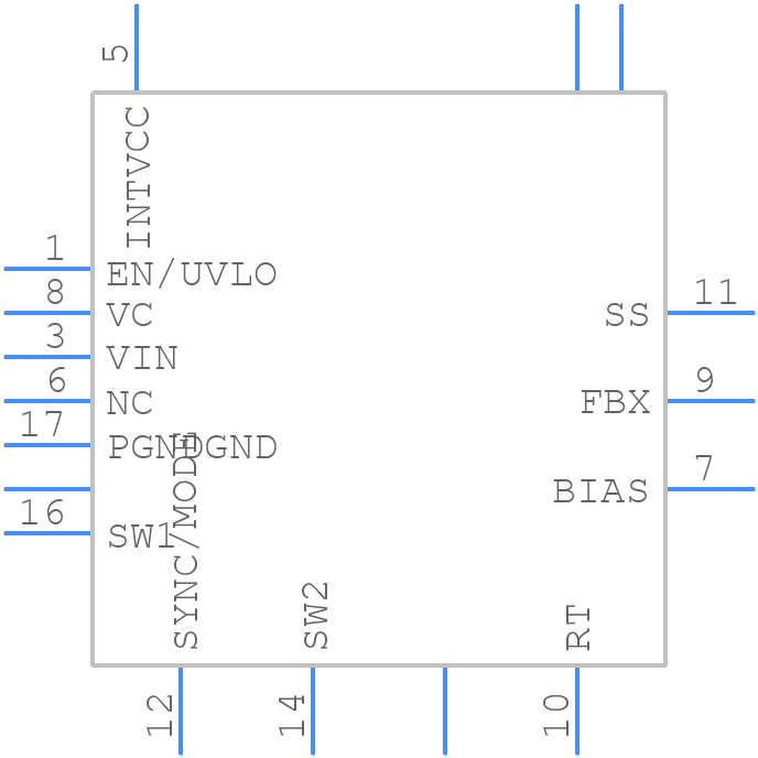 LT8361HMSE#PBF - Analog Devices - PCB symbol