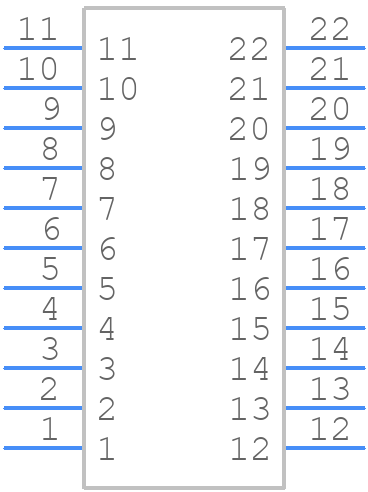 444282205 - Molex - PCB symbol