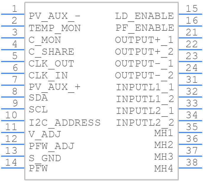 AIF06ZPFC-01L - Advanced Energy - PCB symbol
