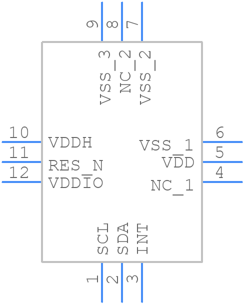 ZMOD4510AI2V - Renesas Electronics - PCB symbol