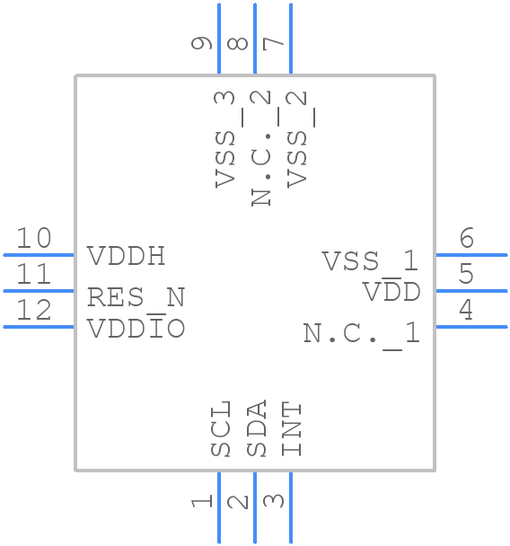 ZMOD4510AI3V - Renesas Electronics - PCB symbol