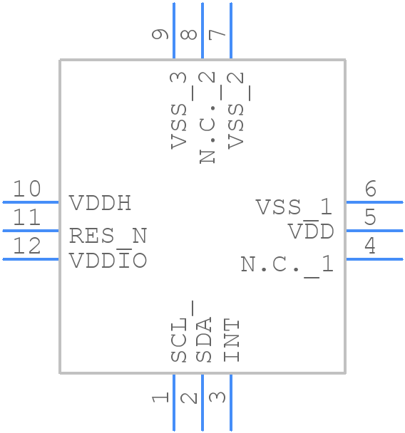 ZMOD4510AI2R - Renesas Electronics - PCB symbol