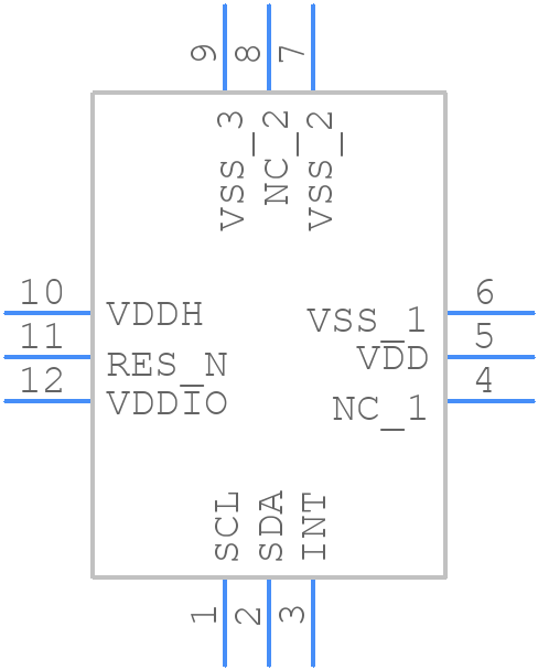 ZMOD4510AI3R - Renesas Electronics - PCB symbol