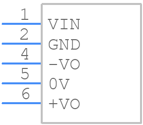 A1212S-1WR2 - Mornsun Power - PCB symbol