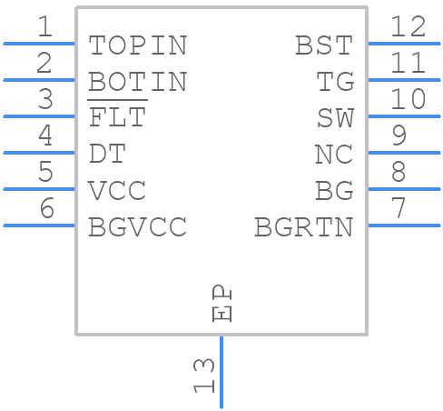LTC7061EMSE#PBF - Analog Devices - PCB symbol