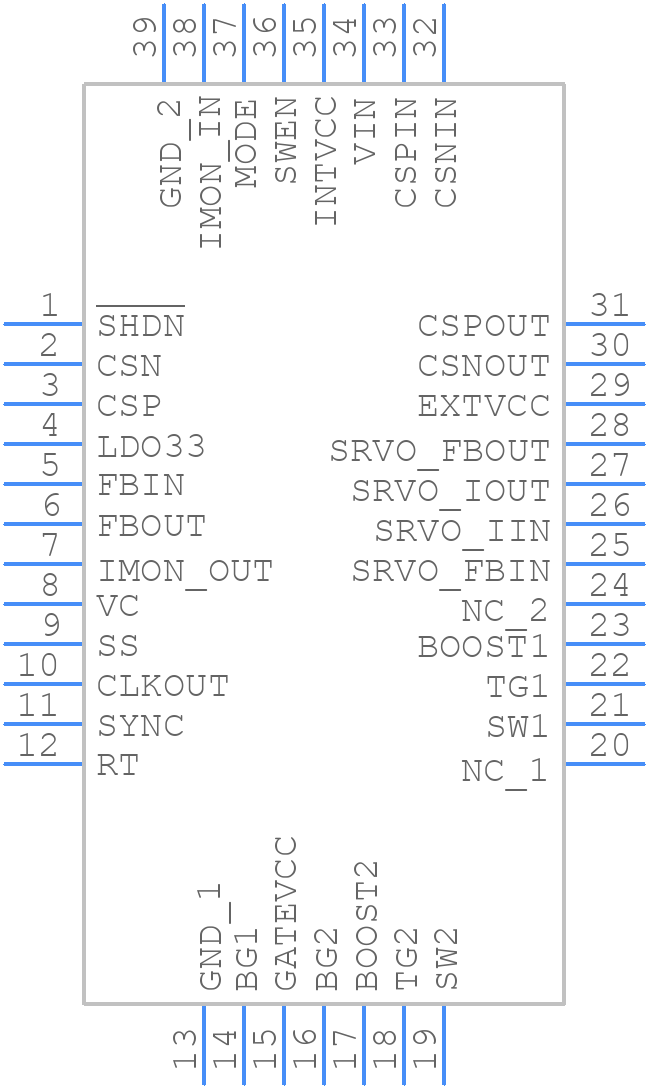 LT8705IUHF#TRPBF - Analog Devices - PCB symbol