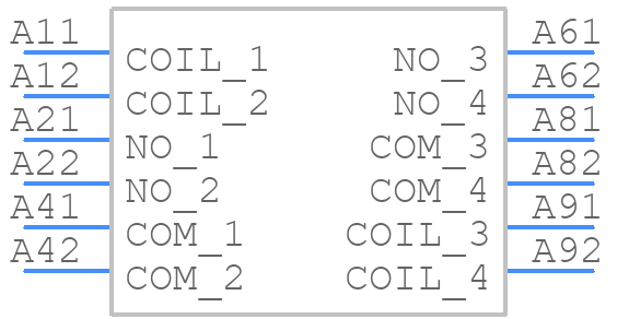 6-1423008-6 - TE Connectivity - PCB symbol