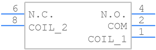 JW1FSN-DC6V-F - Panasonic - PCB symbol