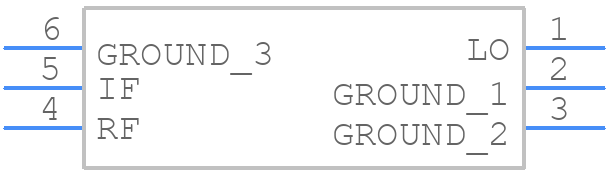 LRMS-1H+ - Mini-Circuits - PCB symbol