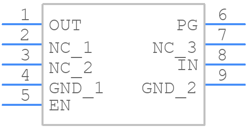 TPS74650PQWDRBRQ1 - Texas Instruments - PCB symbol