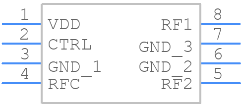 ADG919BRMZ-REEL7 - Analog Devices - PCB symbol