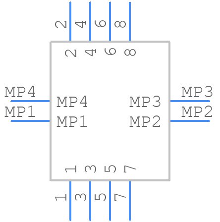 505066-0822 - Molex - PCB symbol